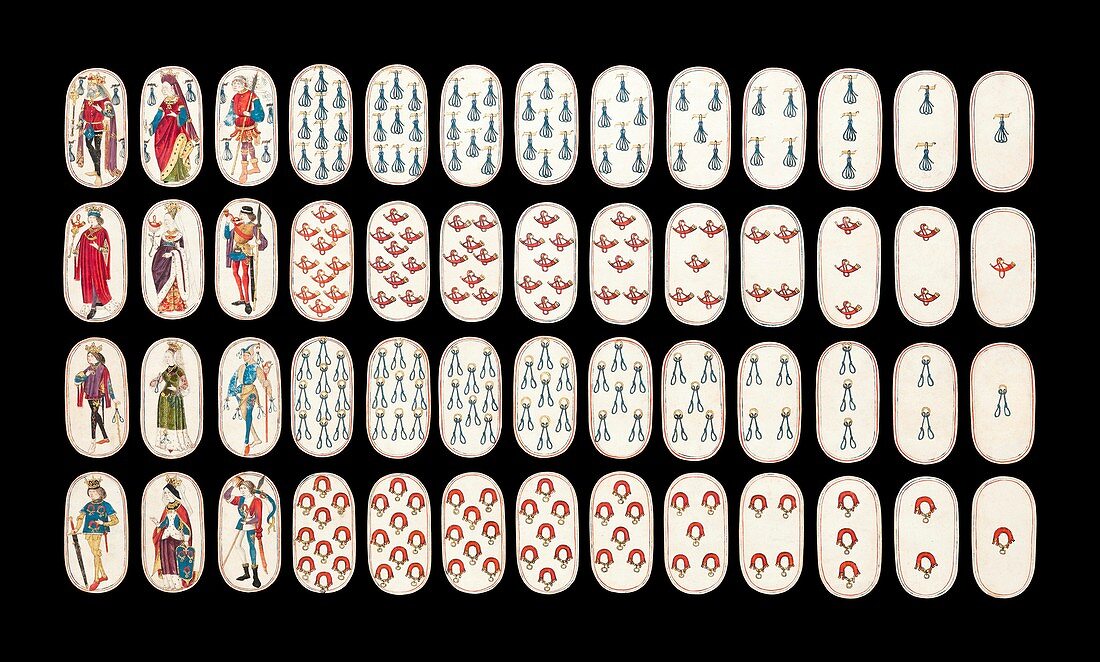 Cloisters playing cards, 15th century