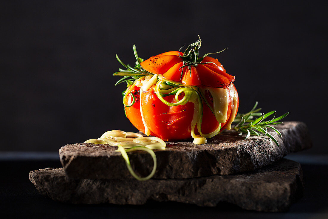 Stuffed ox heart tomato