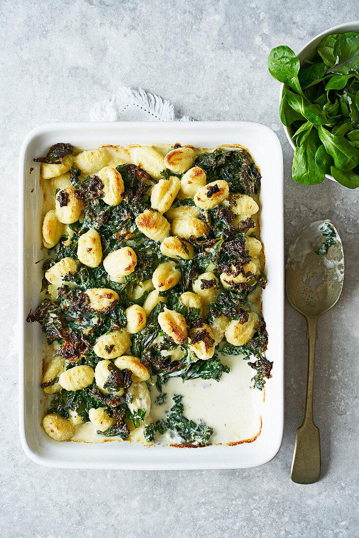 Gnocchi mit Grünkohl und Dolcelatte