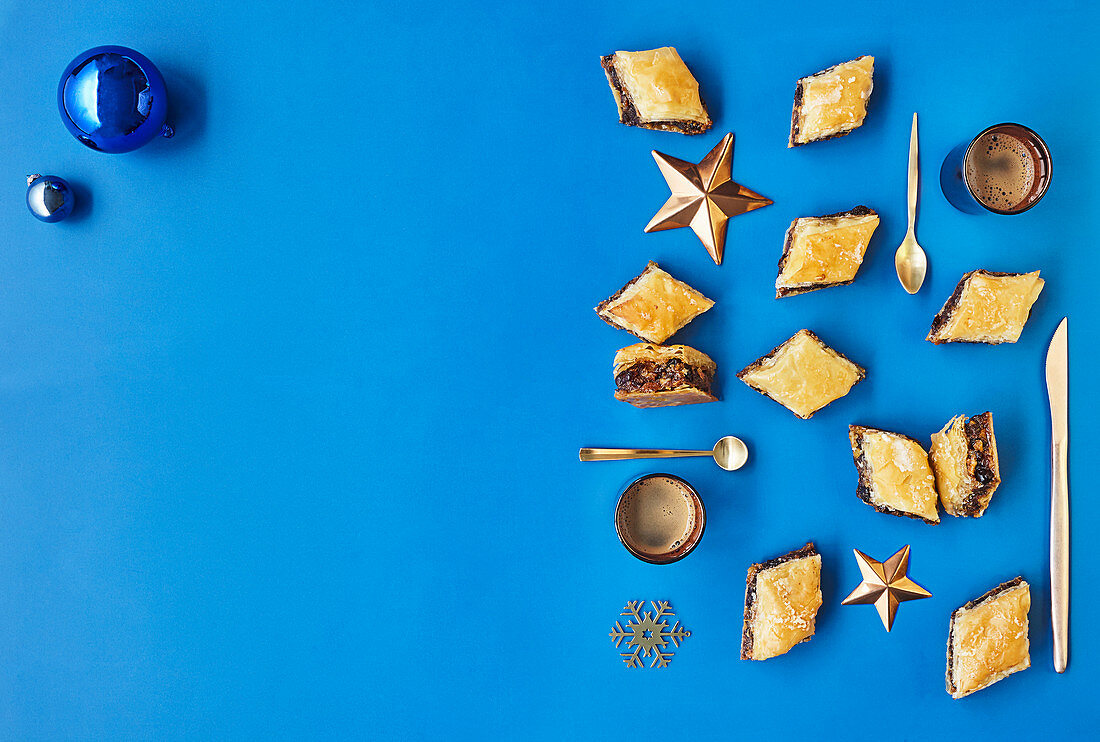 Mince pie baklava