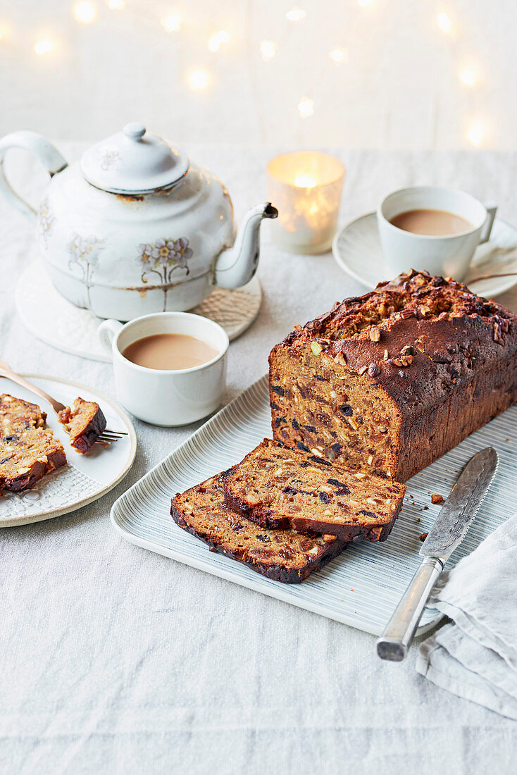 Christmas cake loaf