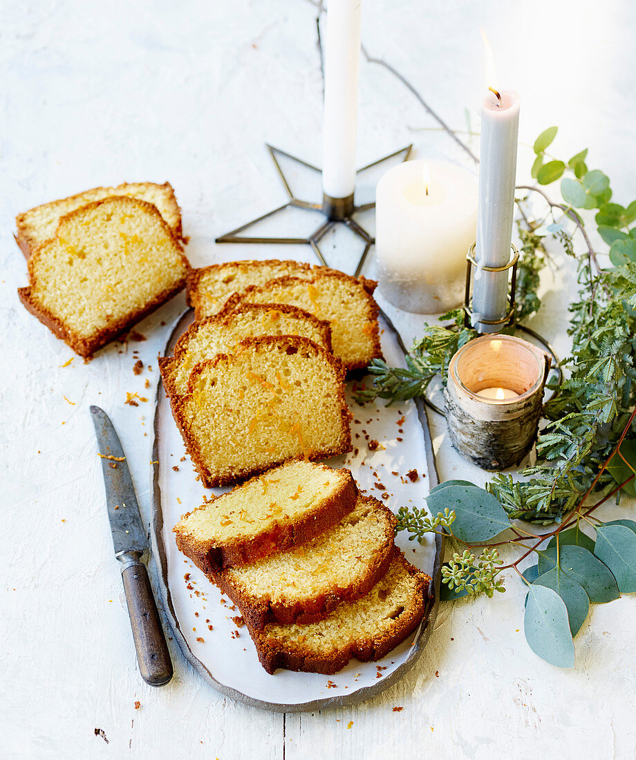 Clementine drizle loaf