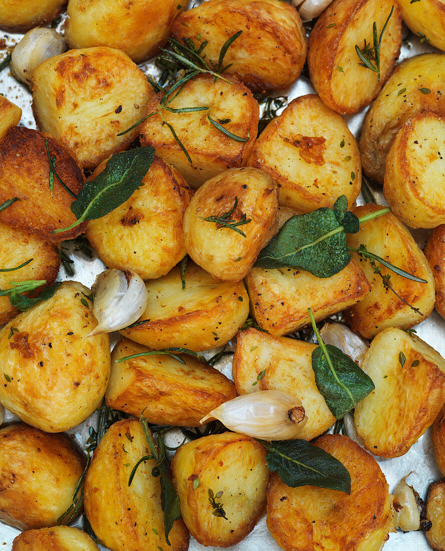 Roast Potatoes with herbs