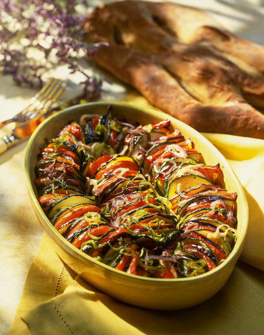 Tian de legumes (vegetable bake, France)