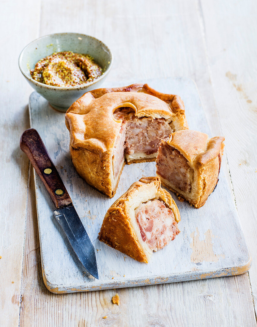 Classic pork pie