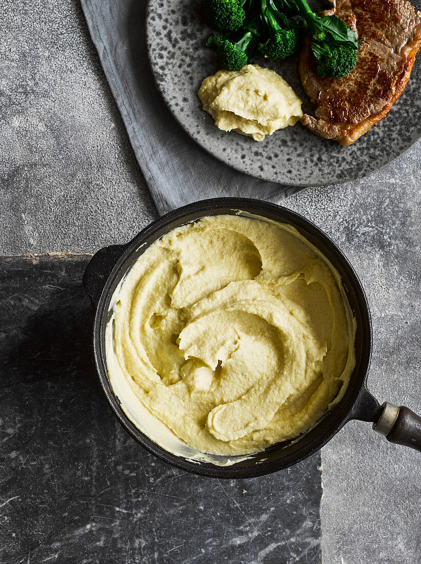 Celeriac puree