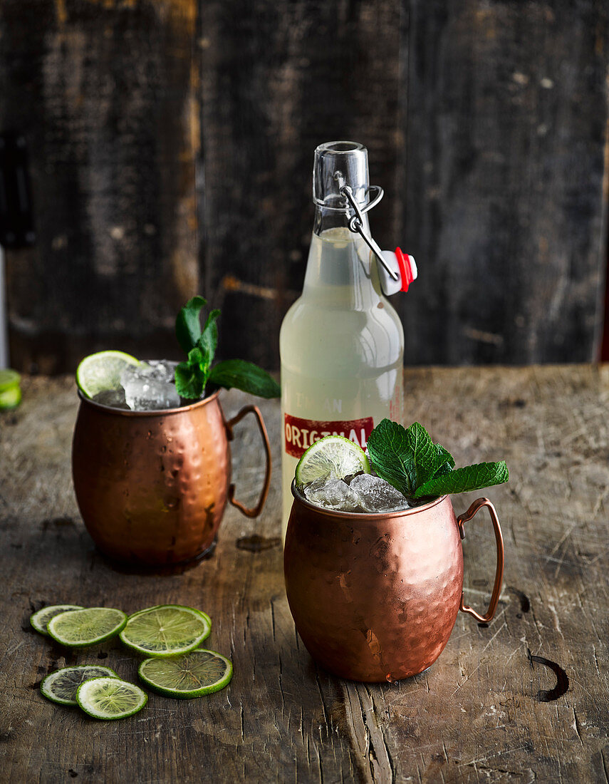 Kombucha Mule Cocktail