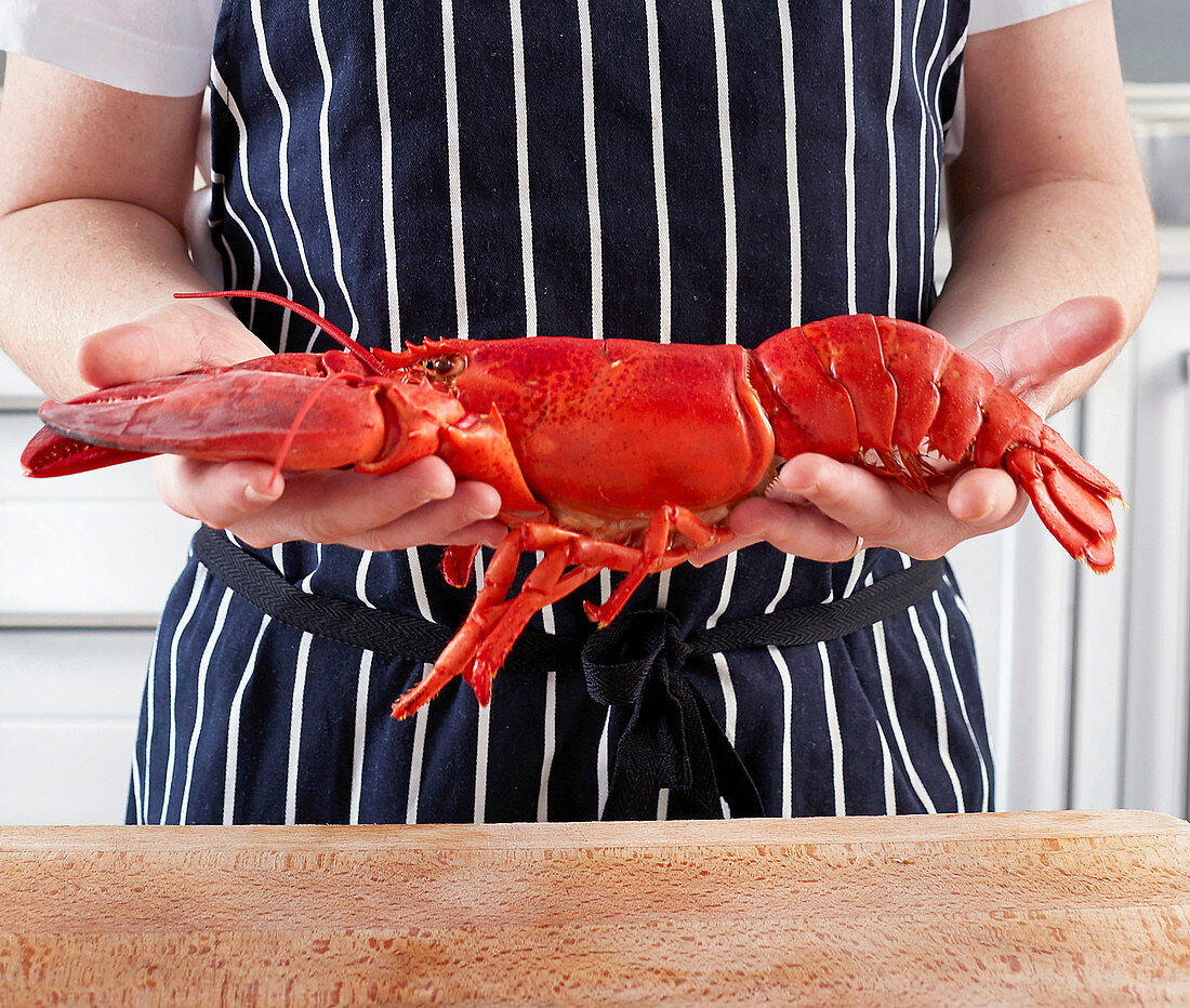 Presenting lobster