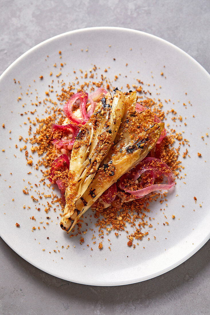 Chicory with mixed pulses and grains