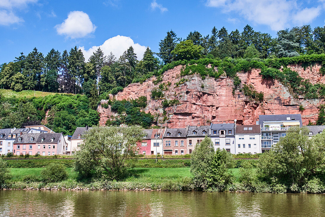 Panoramarundfahrt auf der Mosel, Trier, Rheinland-Pfalz, Deutschland