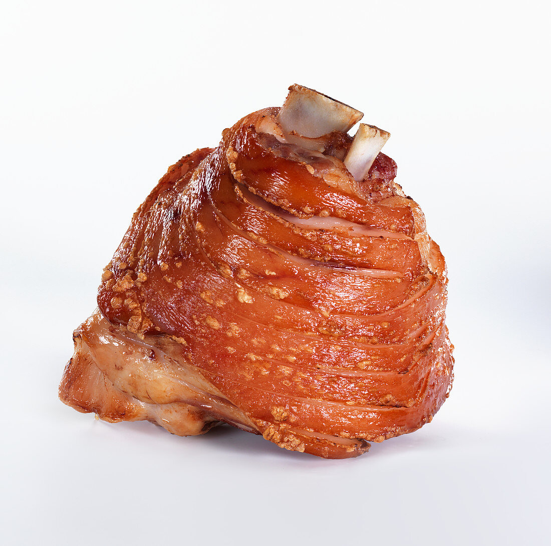 Gebratene Schweinshaxe