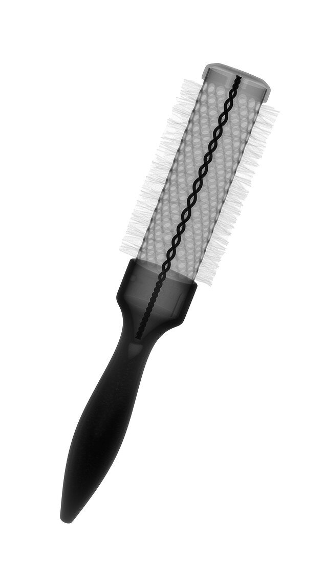 Hairbrush, X-ray