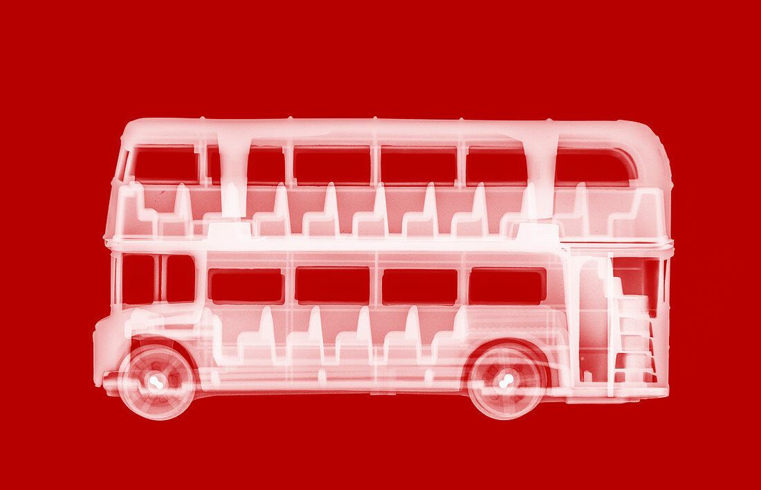 Toy bus, X-ray
