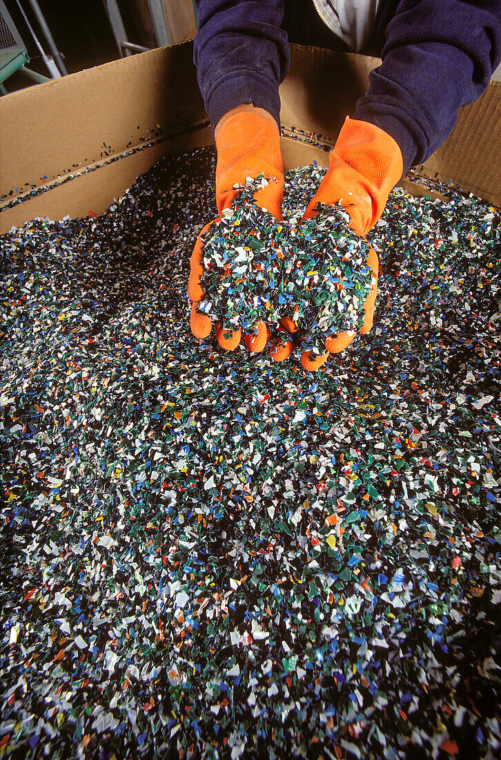 Recycling High Density Polyethylene Plastic