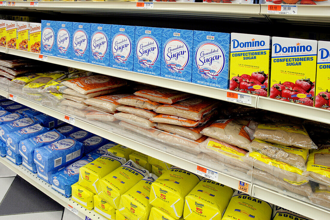 Sugar on Supermarket Shelves