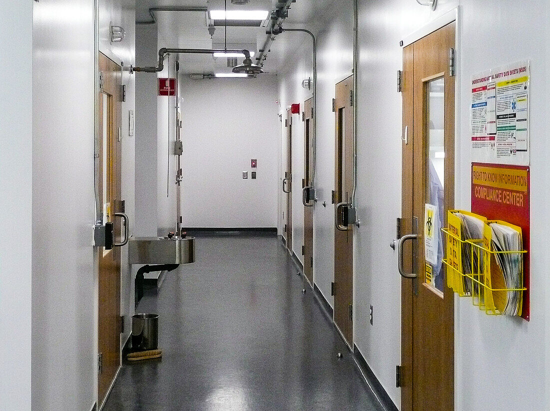 Hallway, National Animal Disease Laboratory (NADL)