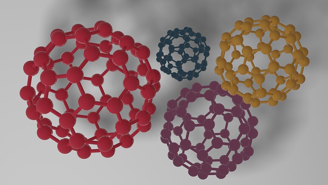 Group of C60 Molecules