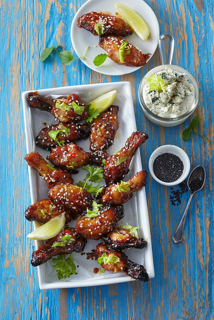 Spicy chicken drumsticks