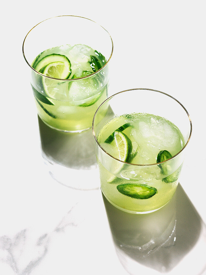 Cucumber margarita