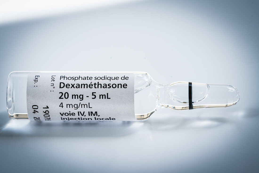 Ampoule of dexamethasone