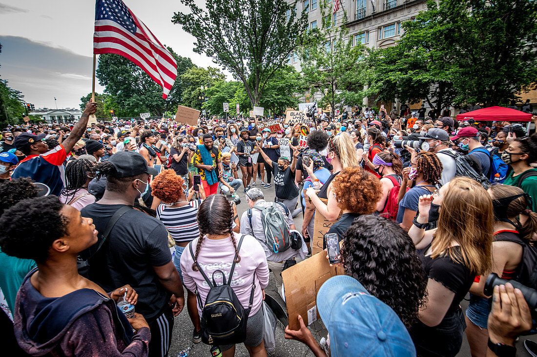 Black Lives Matter protest, Washington DC, USA