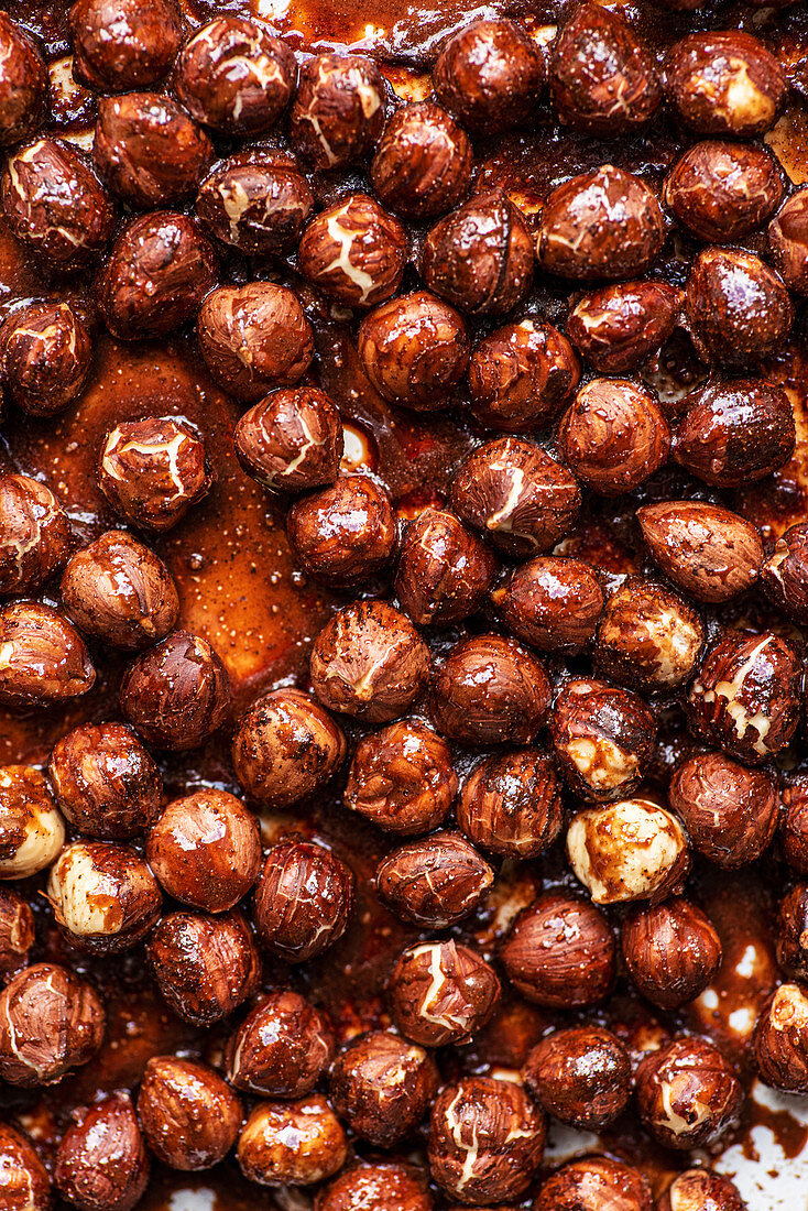 Roasted hazelnuts