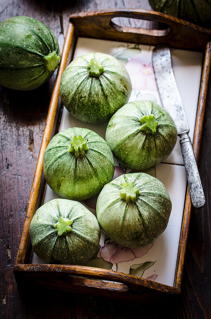 Round Courgettes