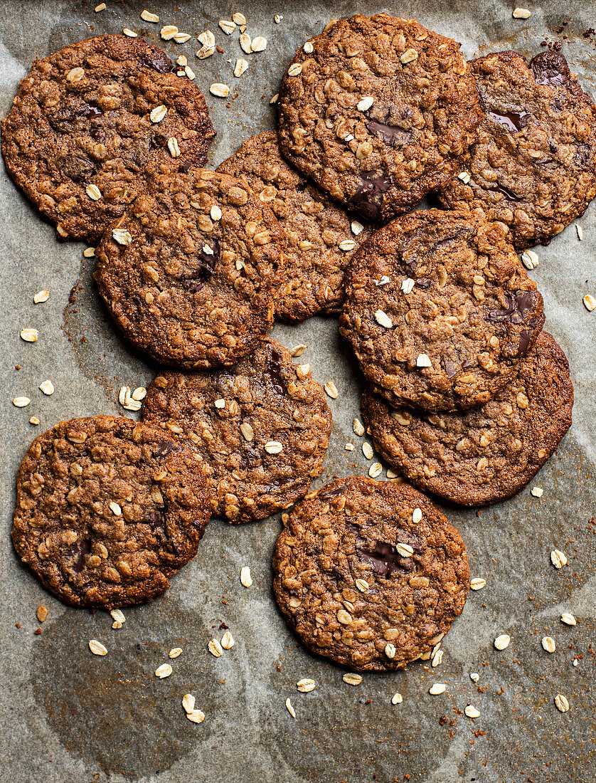 Oatmeal chocolate cookies