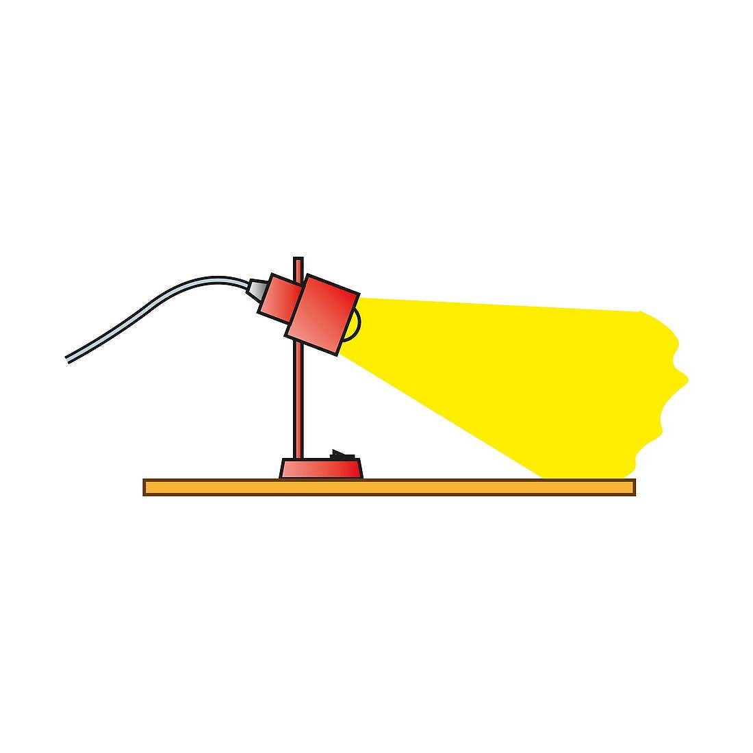 Lamp, illustration