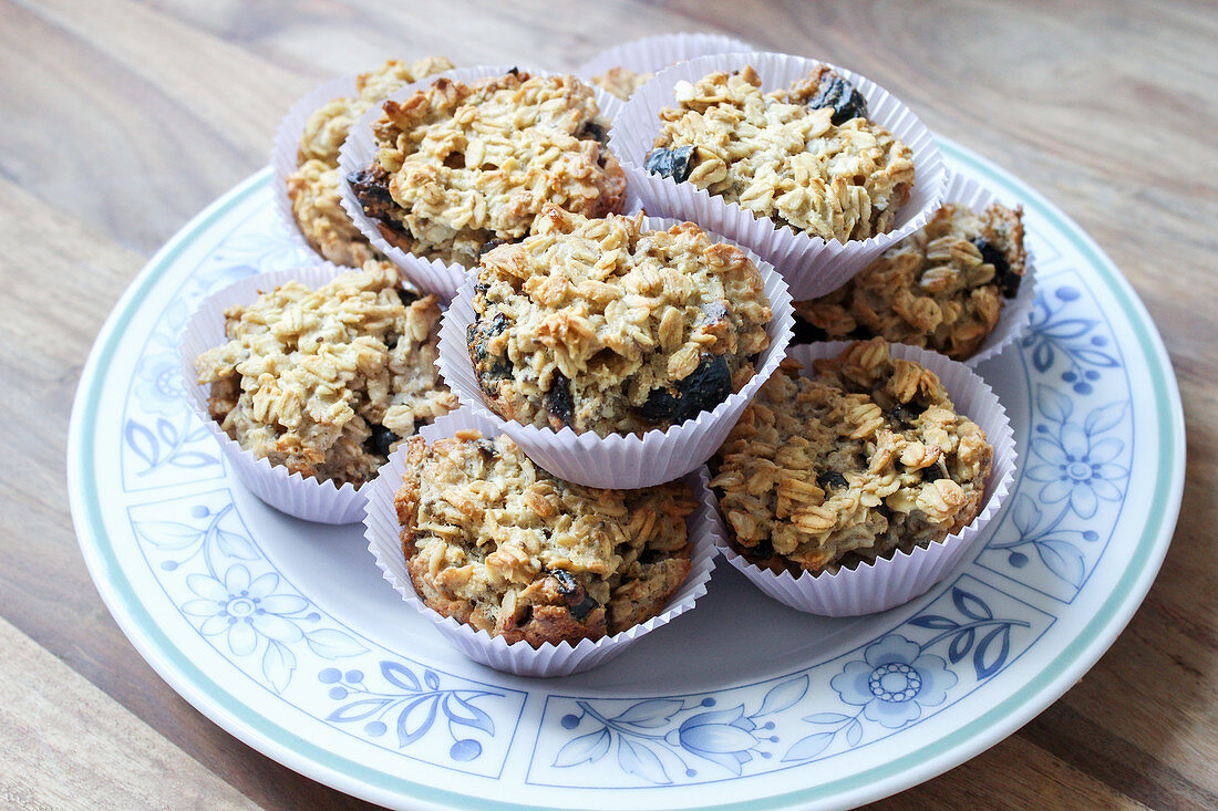 Vegane Frühstücksmuffins