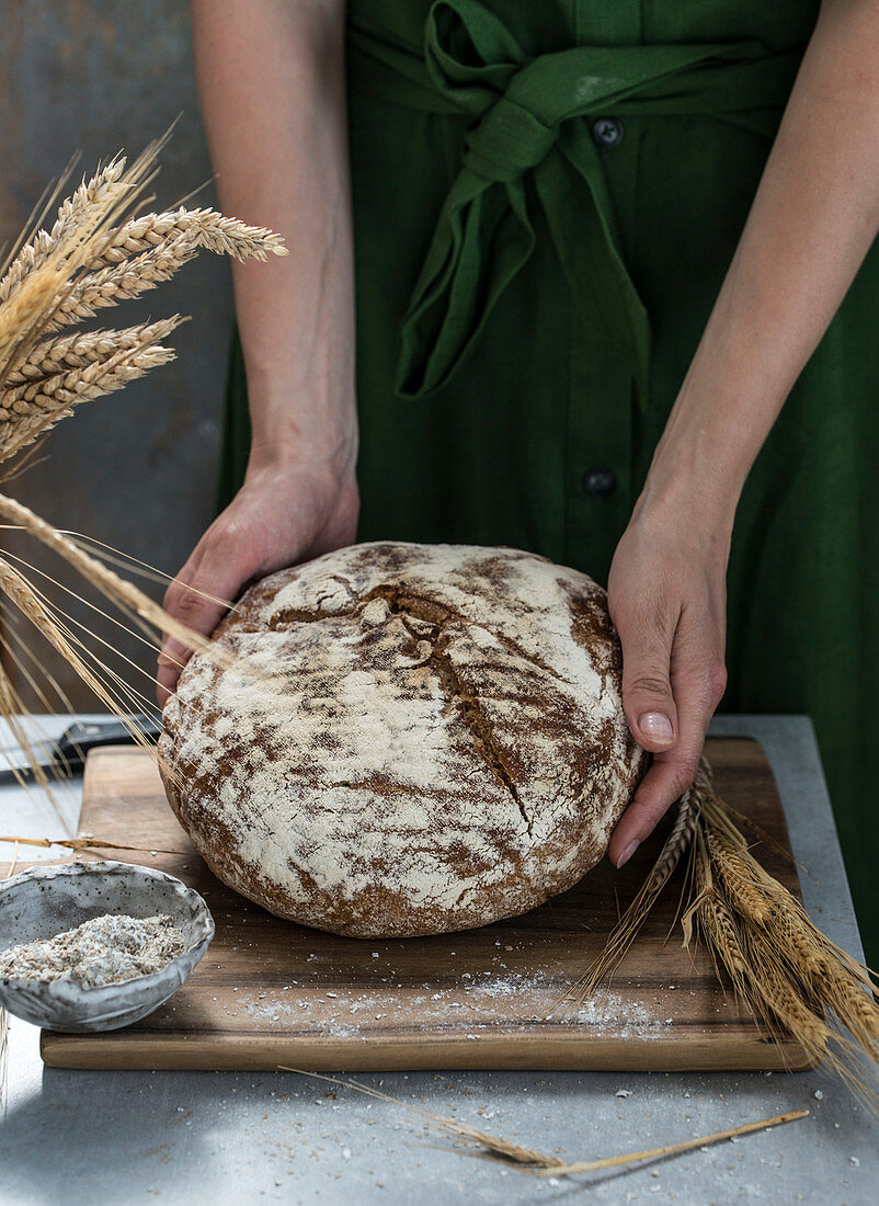 Frisch gebackenes Brot