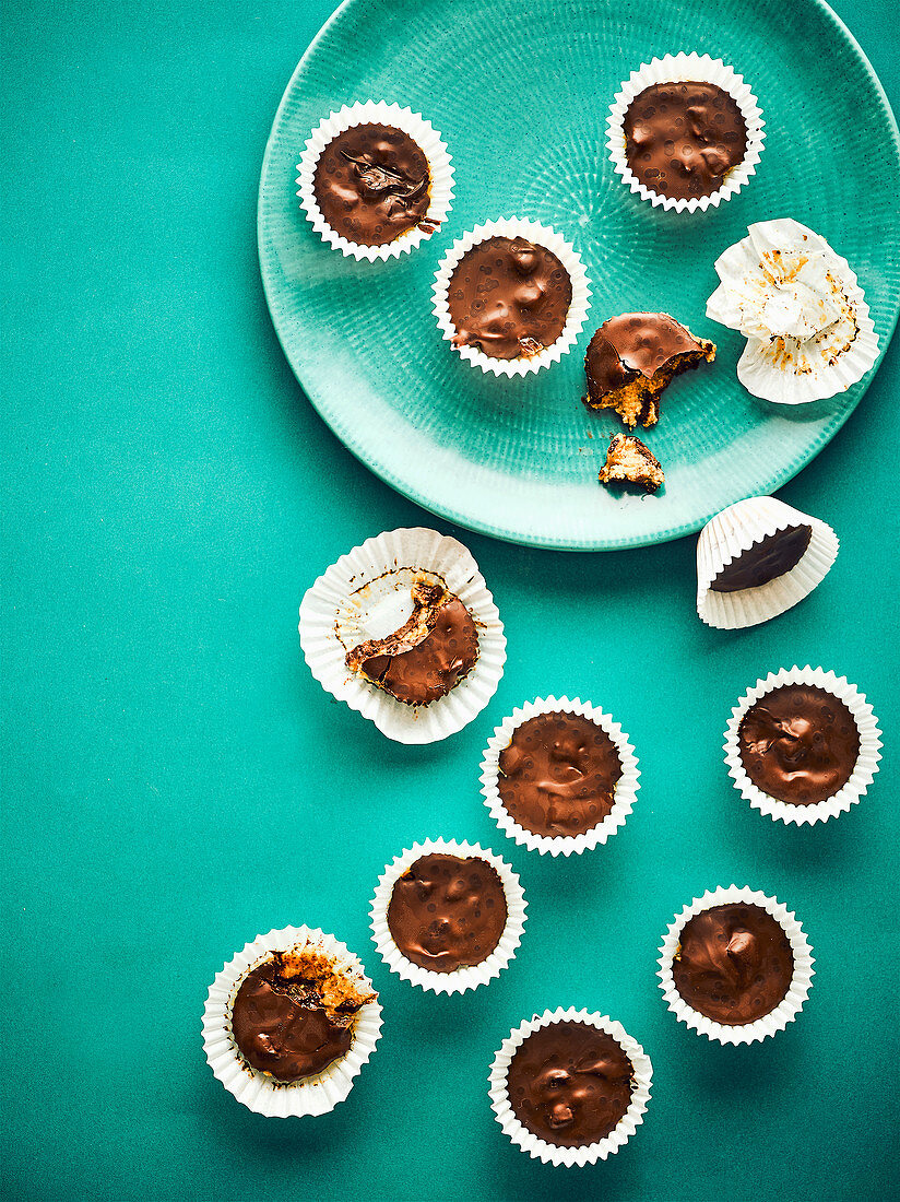 Vegane Nussbutter-Cups