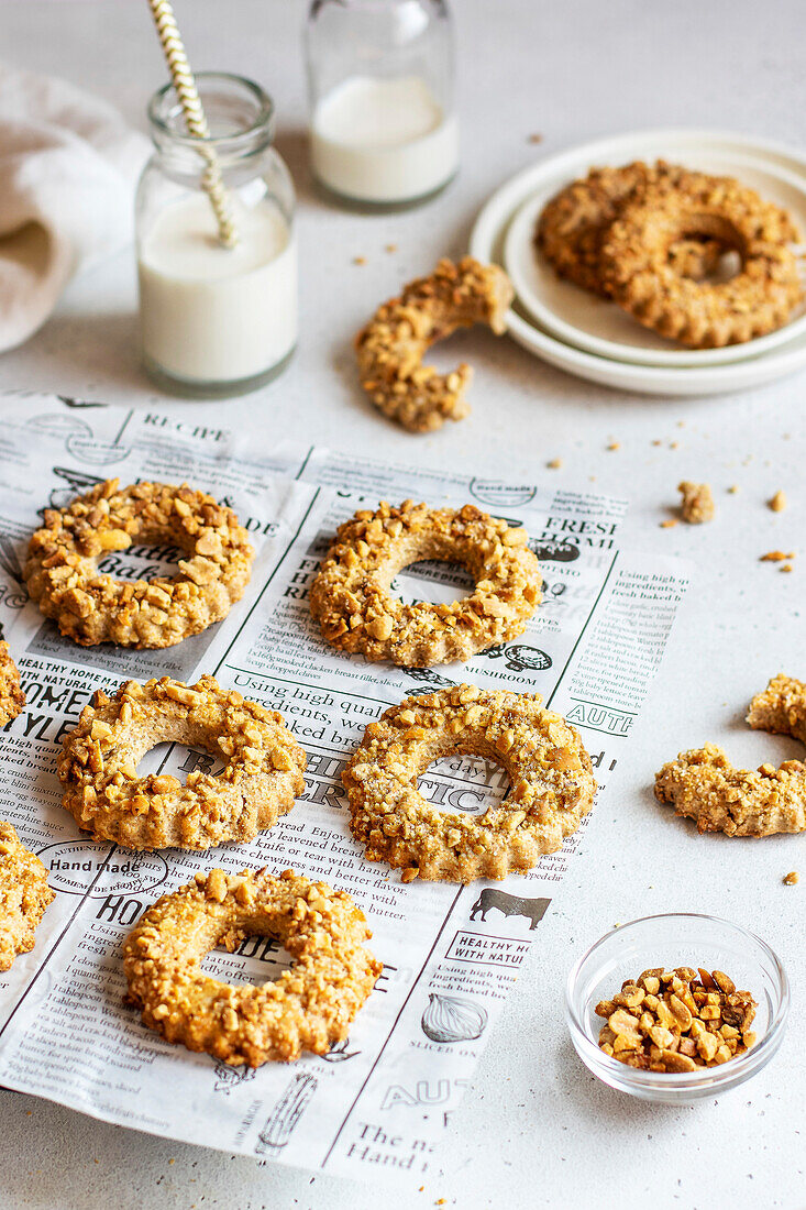 Shortbread rings