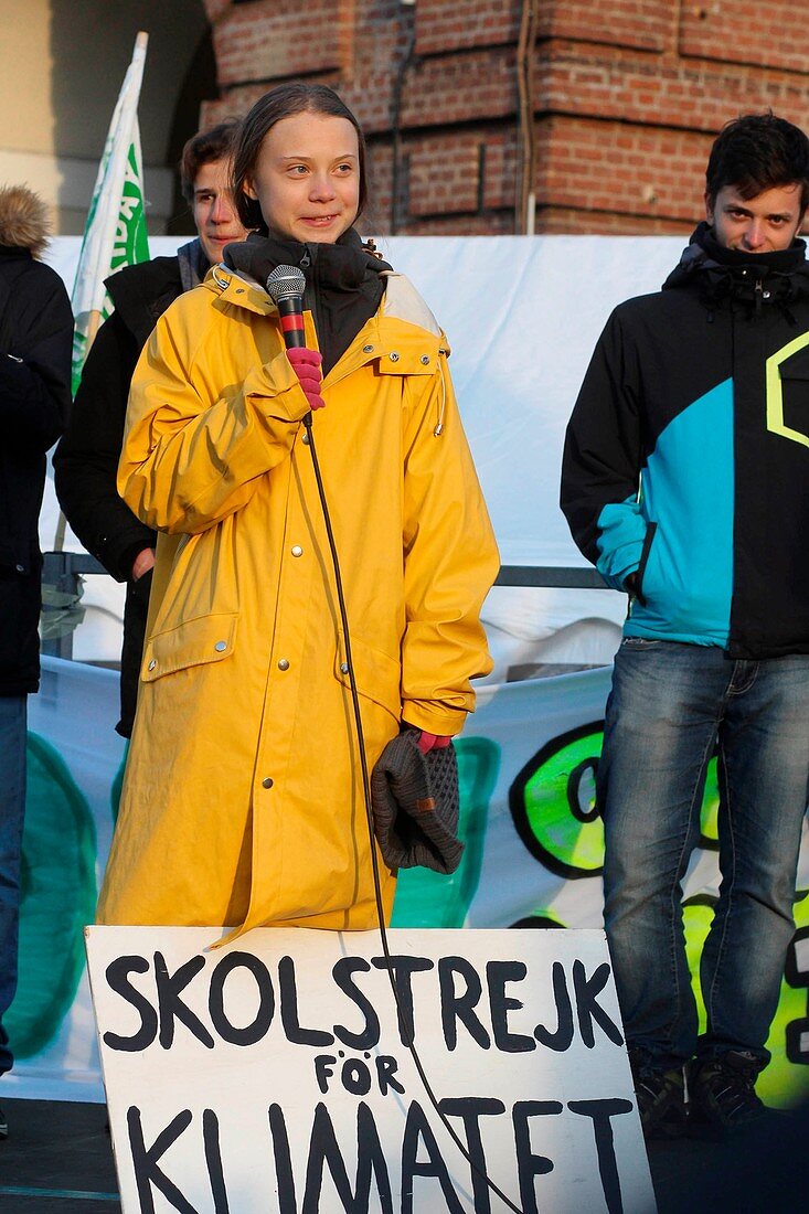 Greta Thunberg, Swedish environmental activist