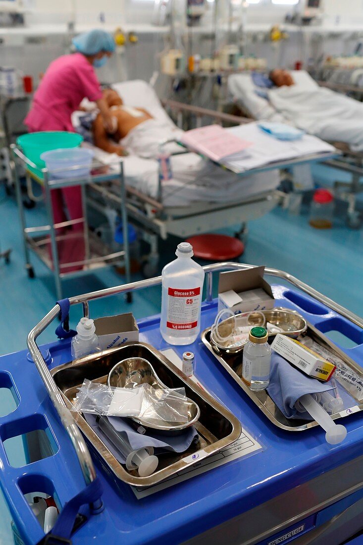 Intensive care unit, Ho Chi Minh City, Vietnam