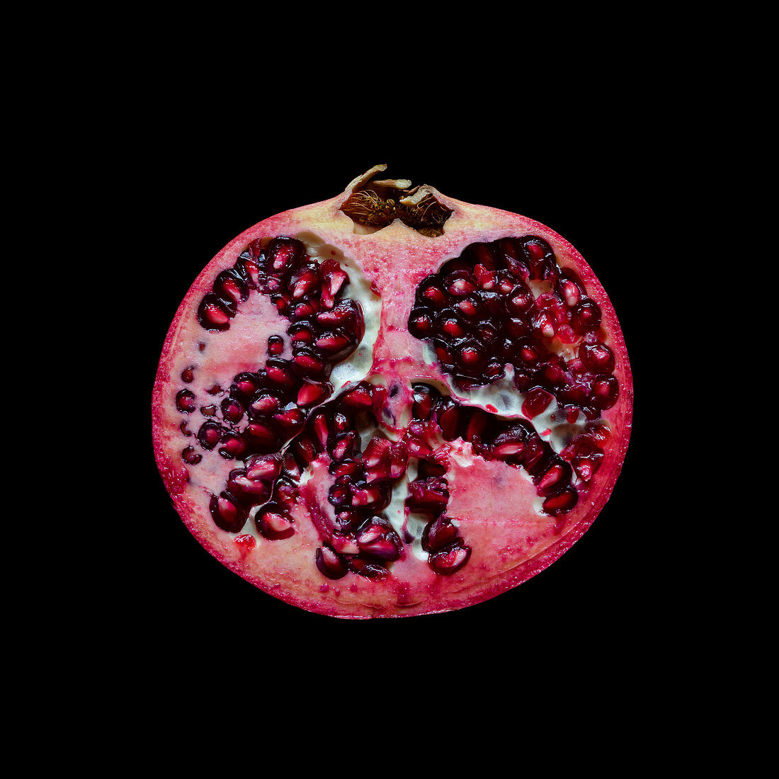 Pomegranate (Punica granatum) fruit