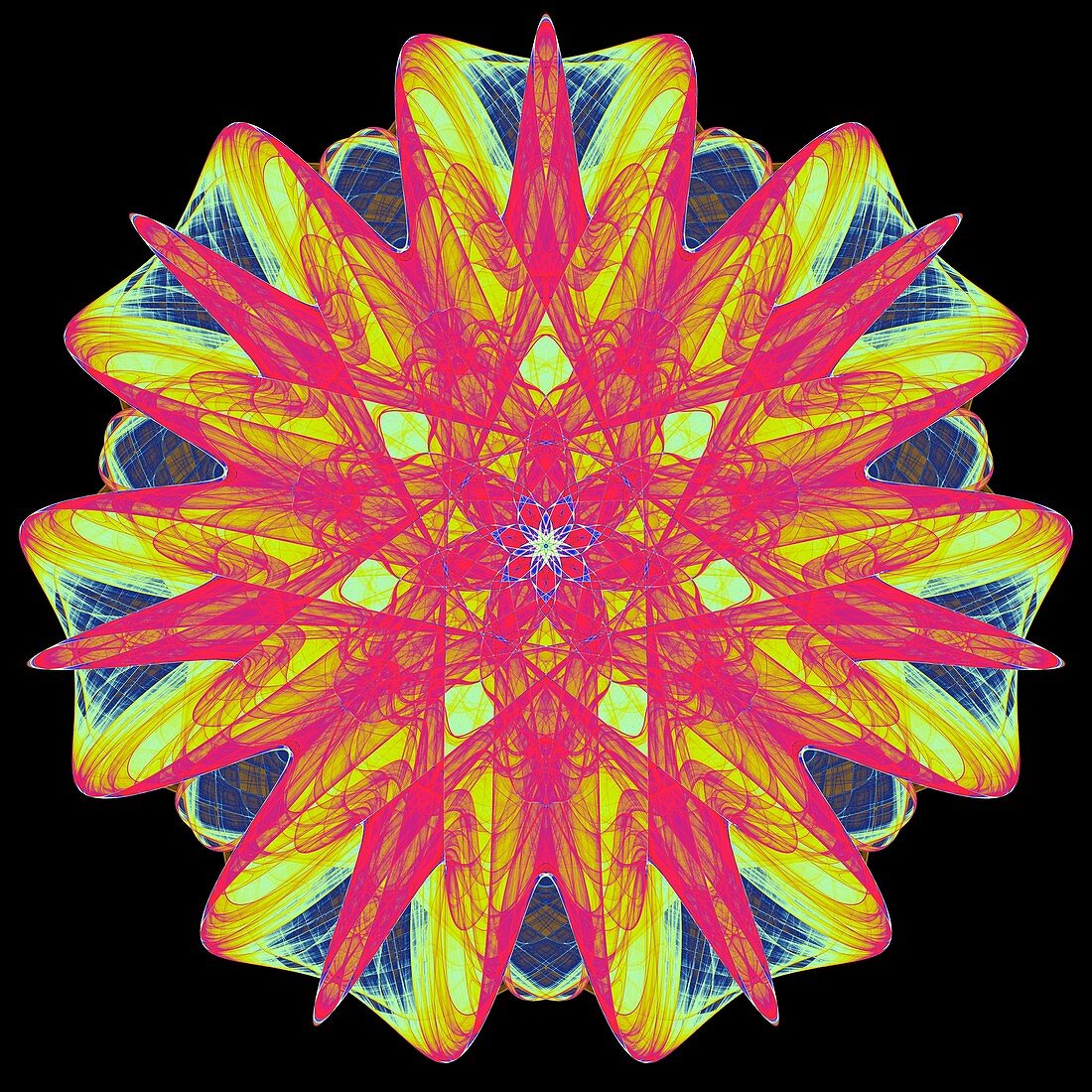 Abstract fractal illustration