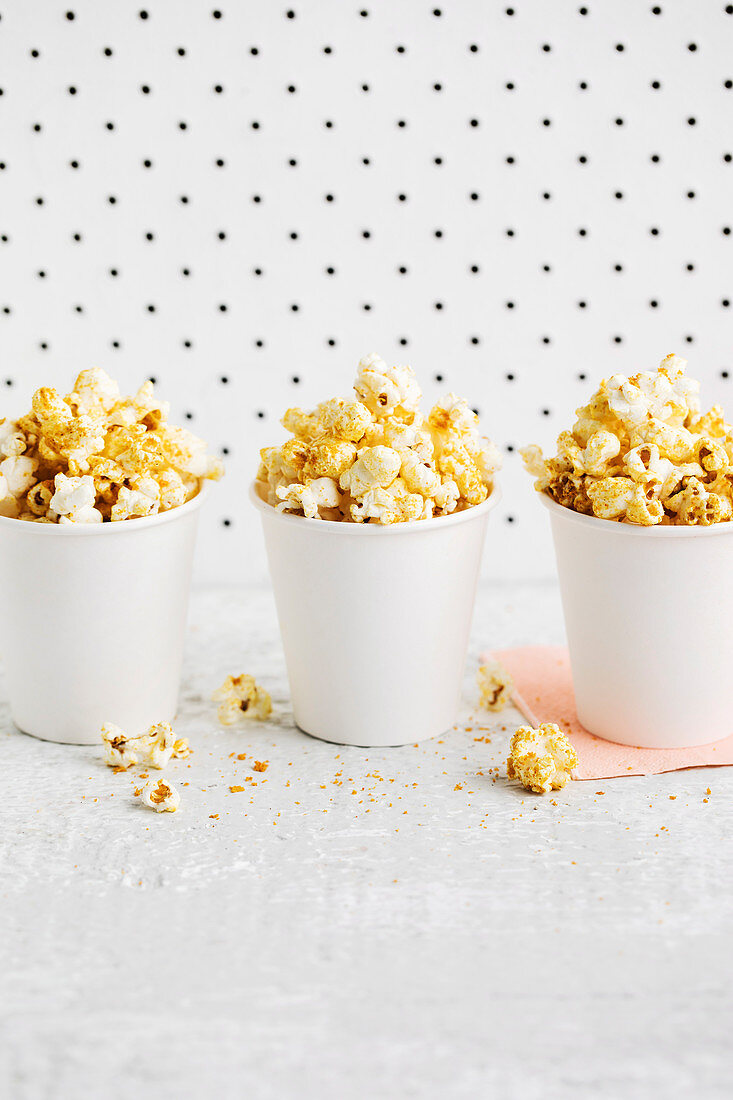 Vegan cheese supreme popcorn