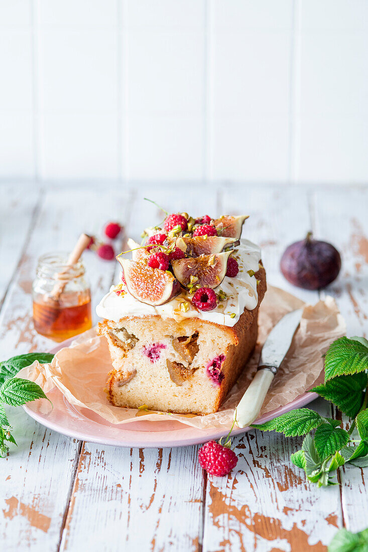 Feigen-Himbeer-Kuchen