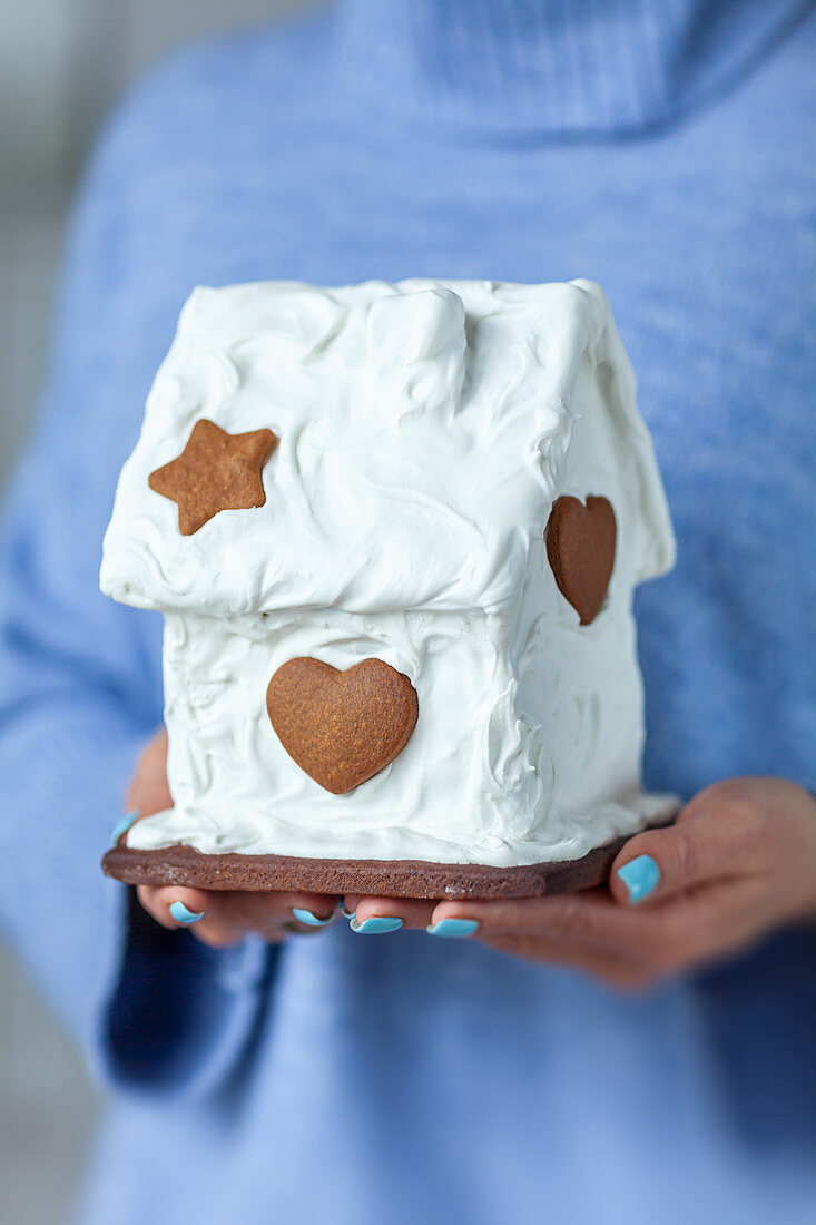 Gingerbread with sugar icing