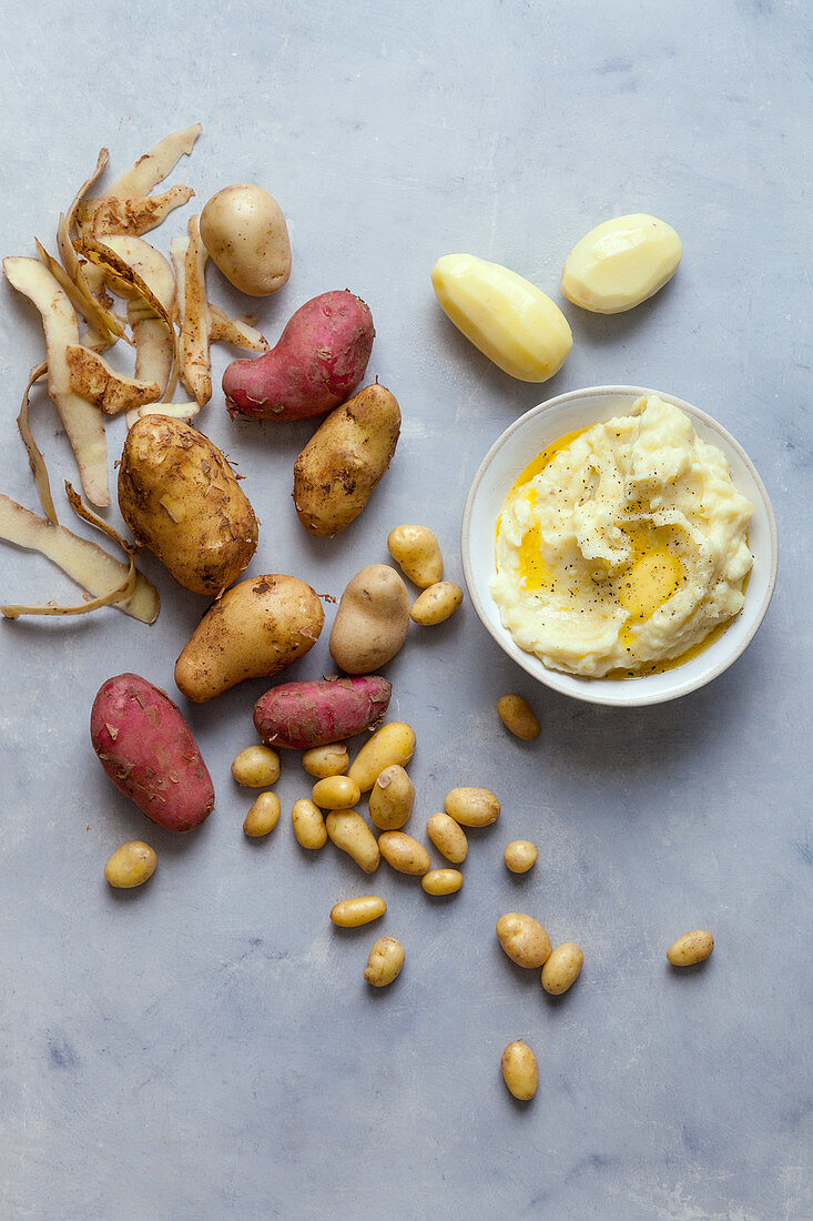 Kartoffelpüree und Kartoffelsorten