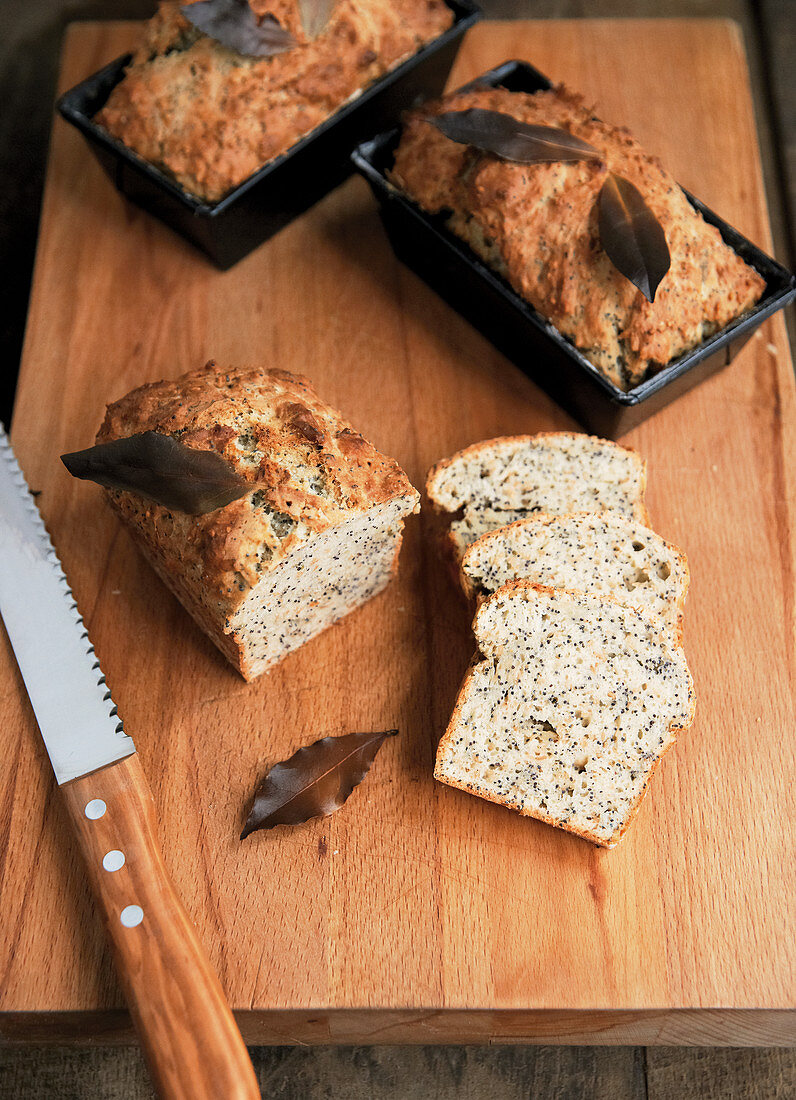 Homemade babyleaf bread