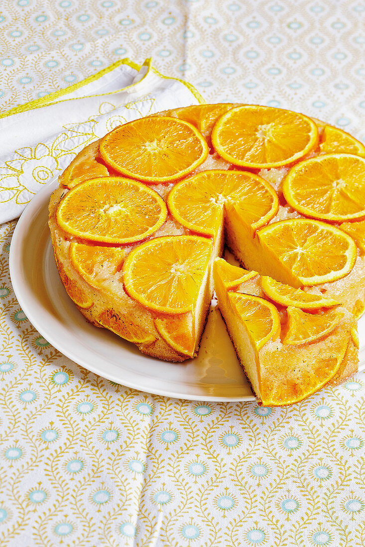 French orange cake