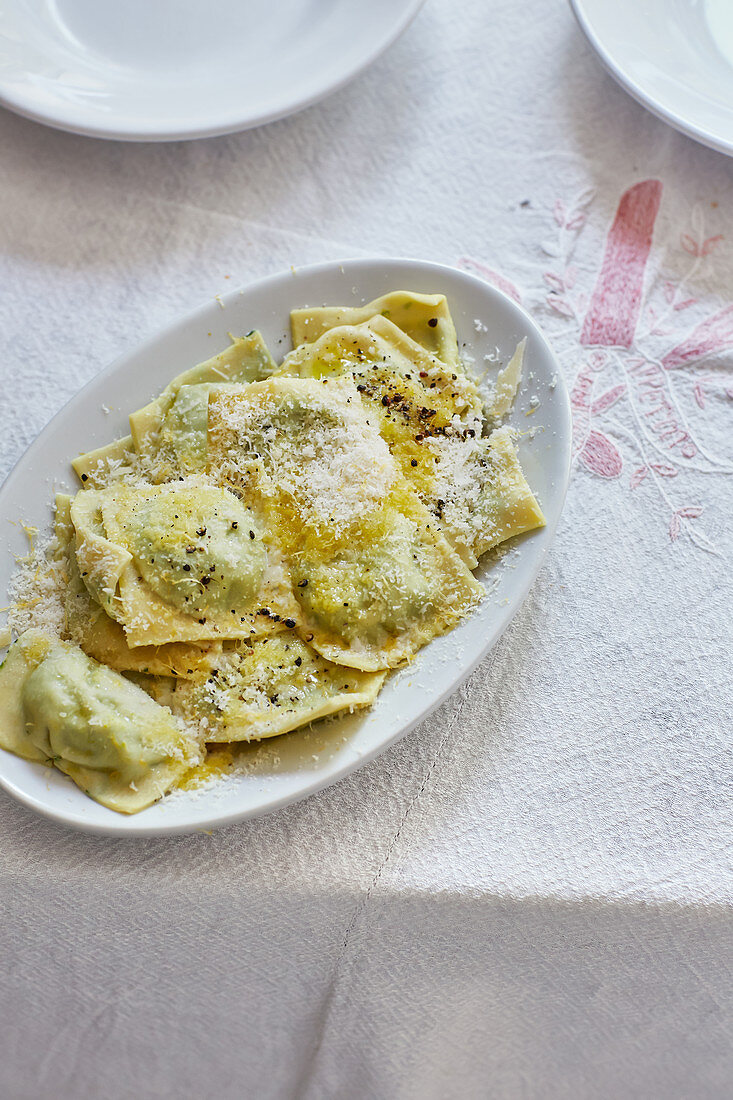 Tortellini maremmani - Spinat-Ricotta-Tortelli aus der Maremma