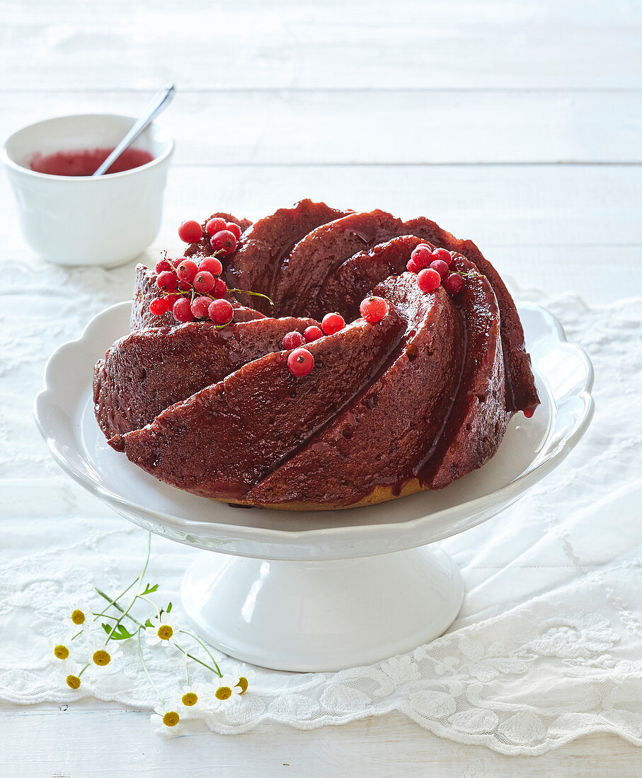 Fancy Bread mit Johannisbeersirup