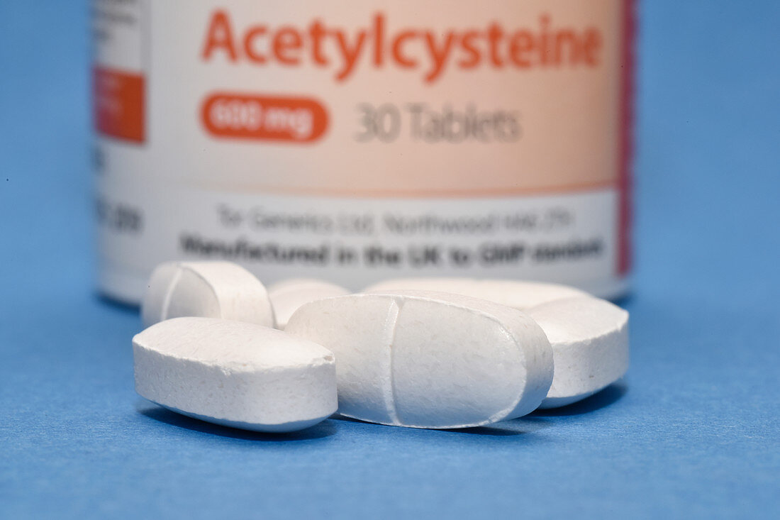 Acetylcysteine cystic fibrosis drug