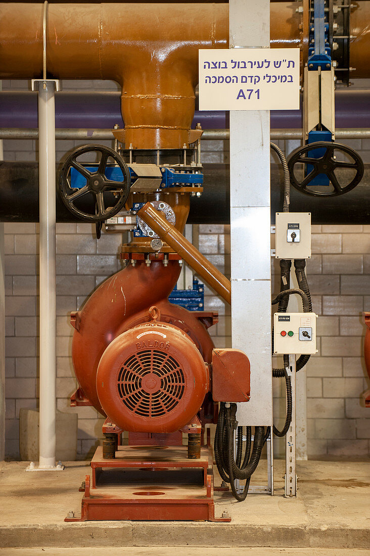 Seawater treatment plant, Israel