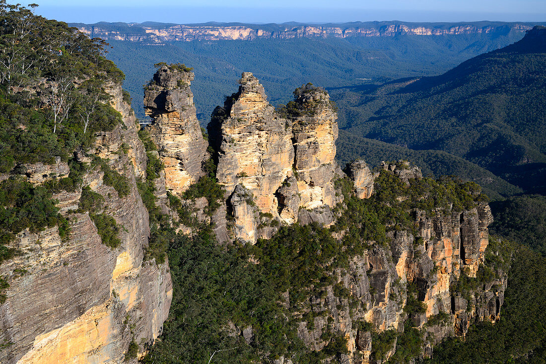 Three Sisters rock formation, Blue Mountains, Australia