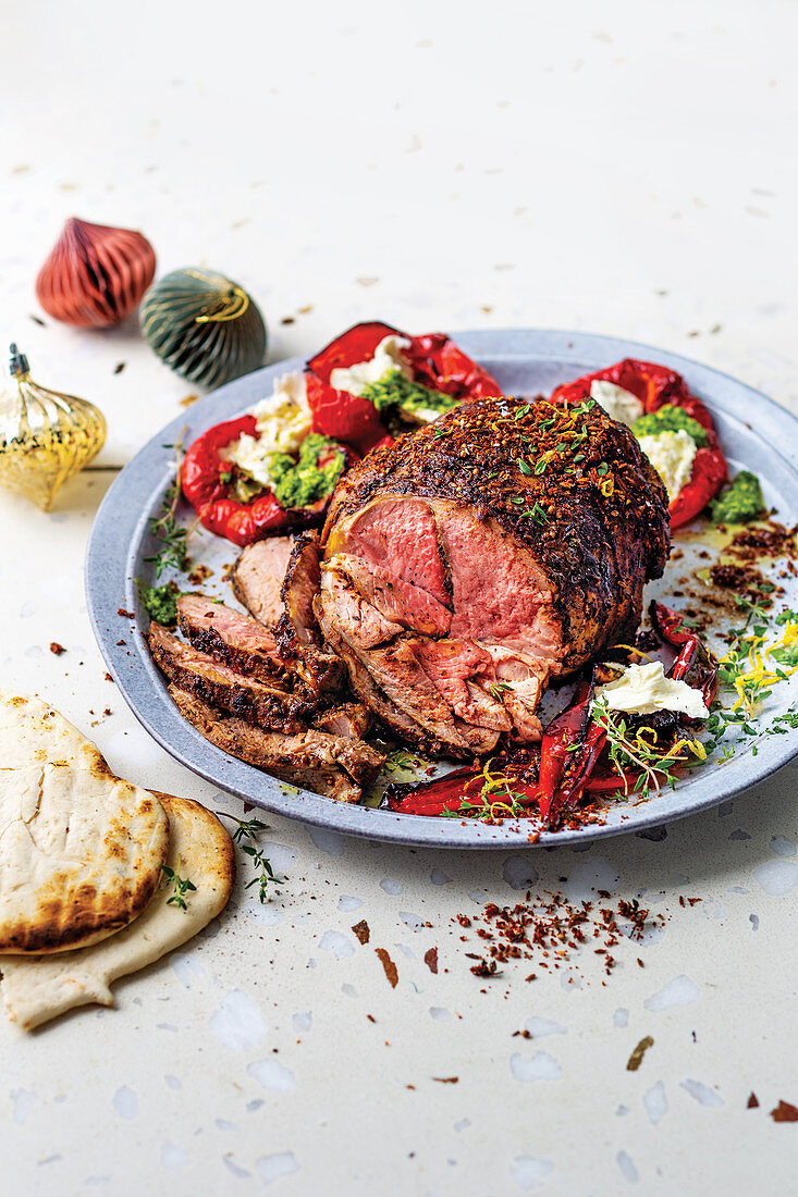 Mediterraneam Lamb with Bell Peppers