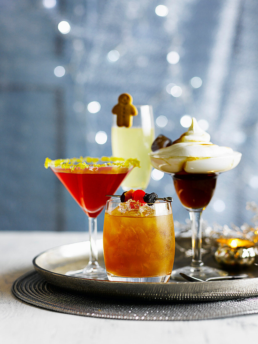 Christmas cocktails